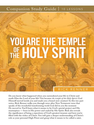 cover image of You Are a Temple of the Holy Spirit Study Guide